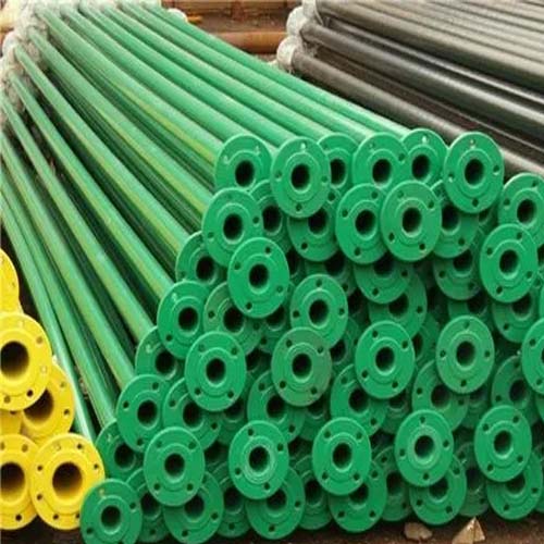 黑河涂塑钢管施工案例